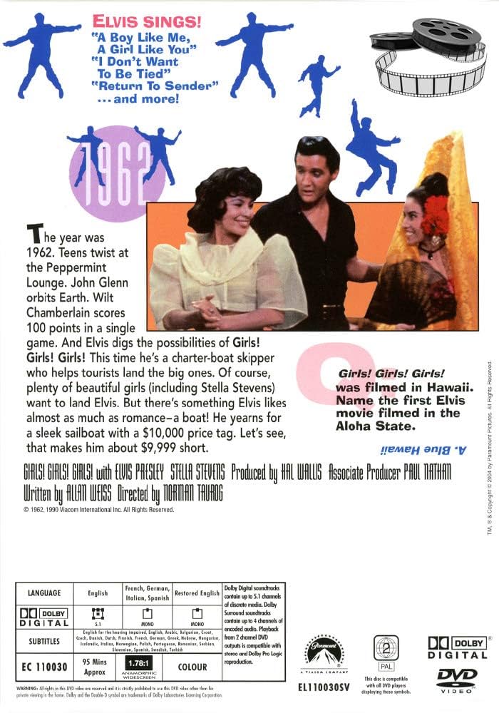 Amazon.co.jp: Girls! Girls! Girls! - Elvis Presley [DVD